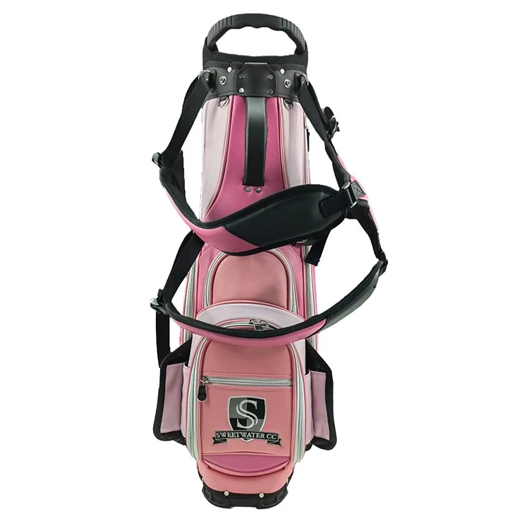 Premium PU Golf Storage Stand Bag