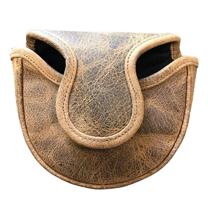 Canvas PU Golf Putter Mallet Headcover With Stamp Logo