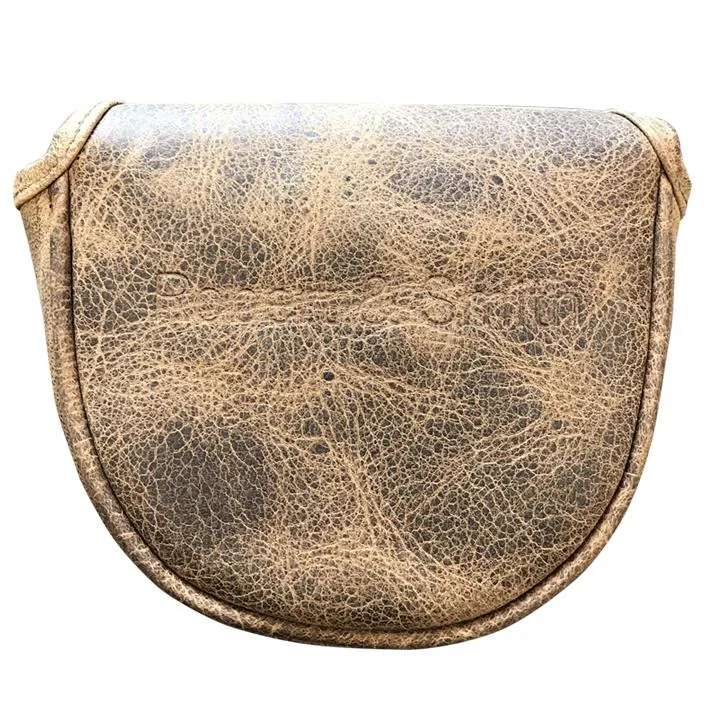 Canvas PU Golf Putter Mallet Headcover With Stamp Logo